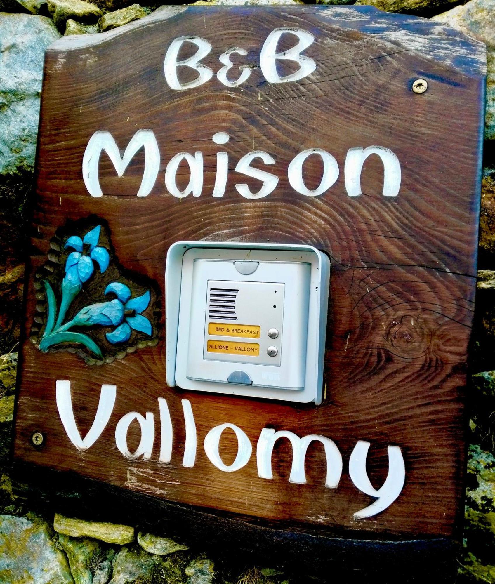 B&B Maison Vallomy Lillianes Eksteriør billede